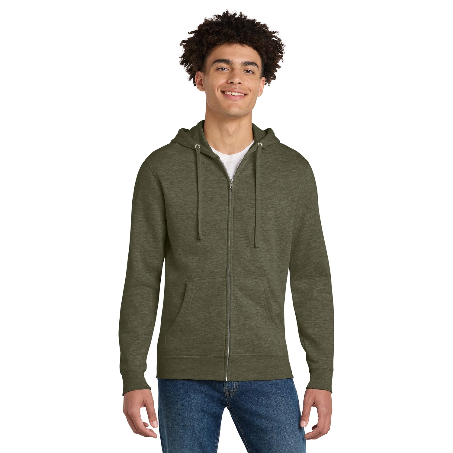 District Decorated V.I.T. Fleece FullZip Hoodie