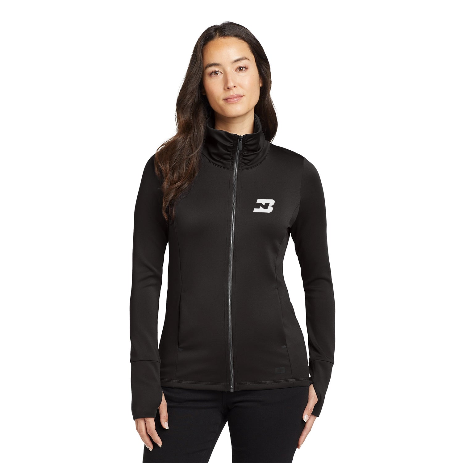 OGIO Women's Modern Performance Embroidered FullZip