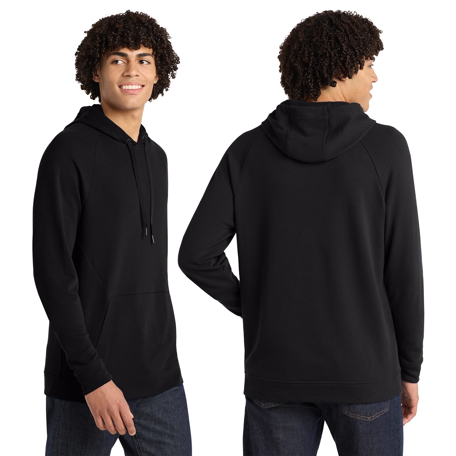 SportTek Decorated Lightweight French Terry Pullover Hoodie