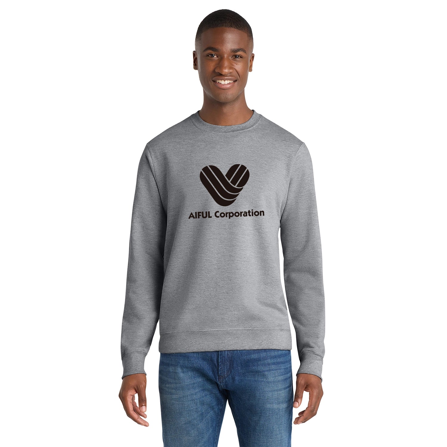 Port & Co Decorated Fan Favorite Fleece Crewneck Sweatshirt