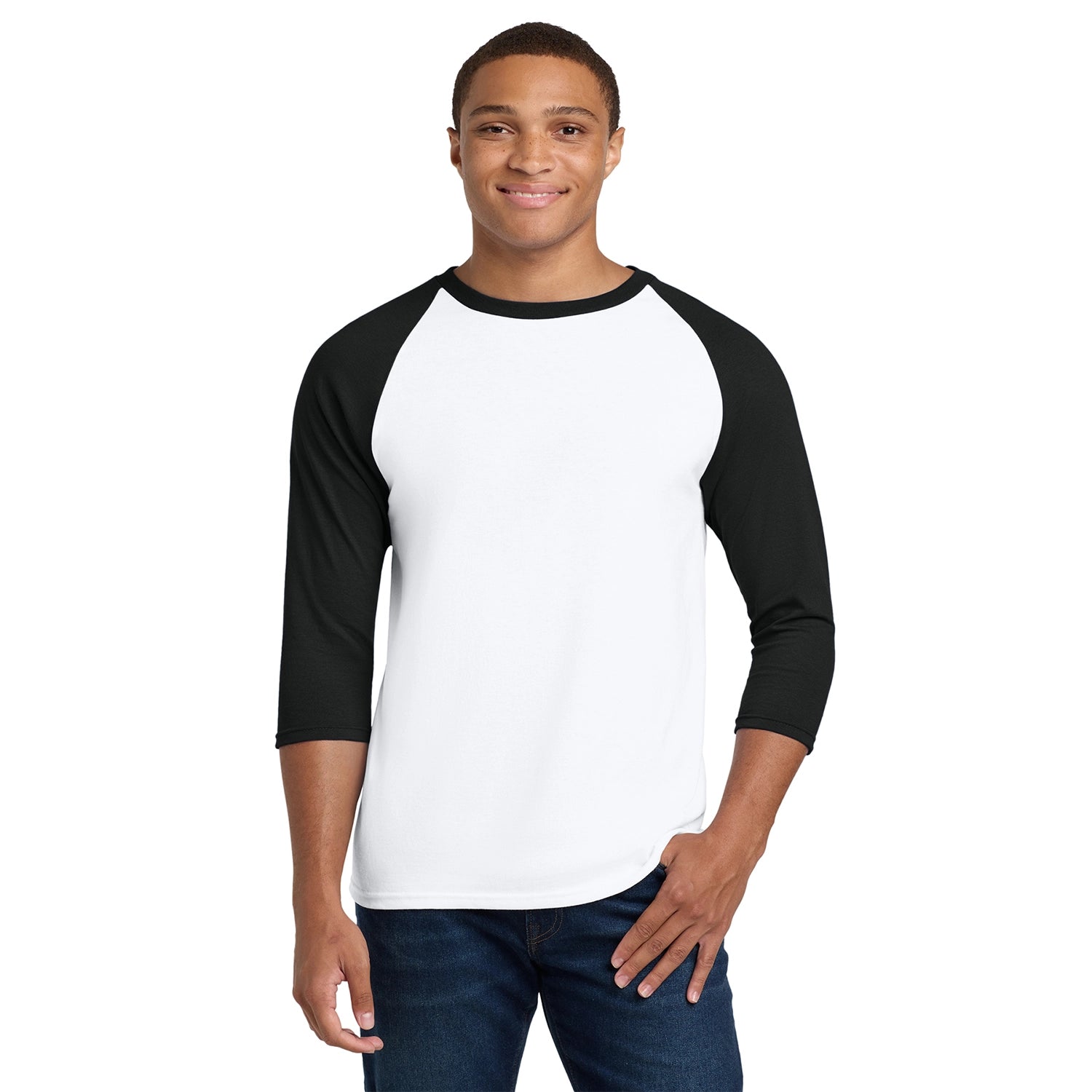 Gildan Decorated Heavy Cotton 3/4Sleeve Raglan TShirt