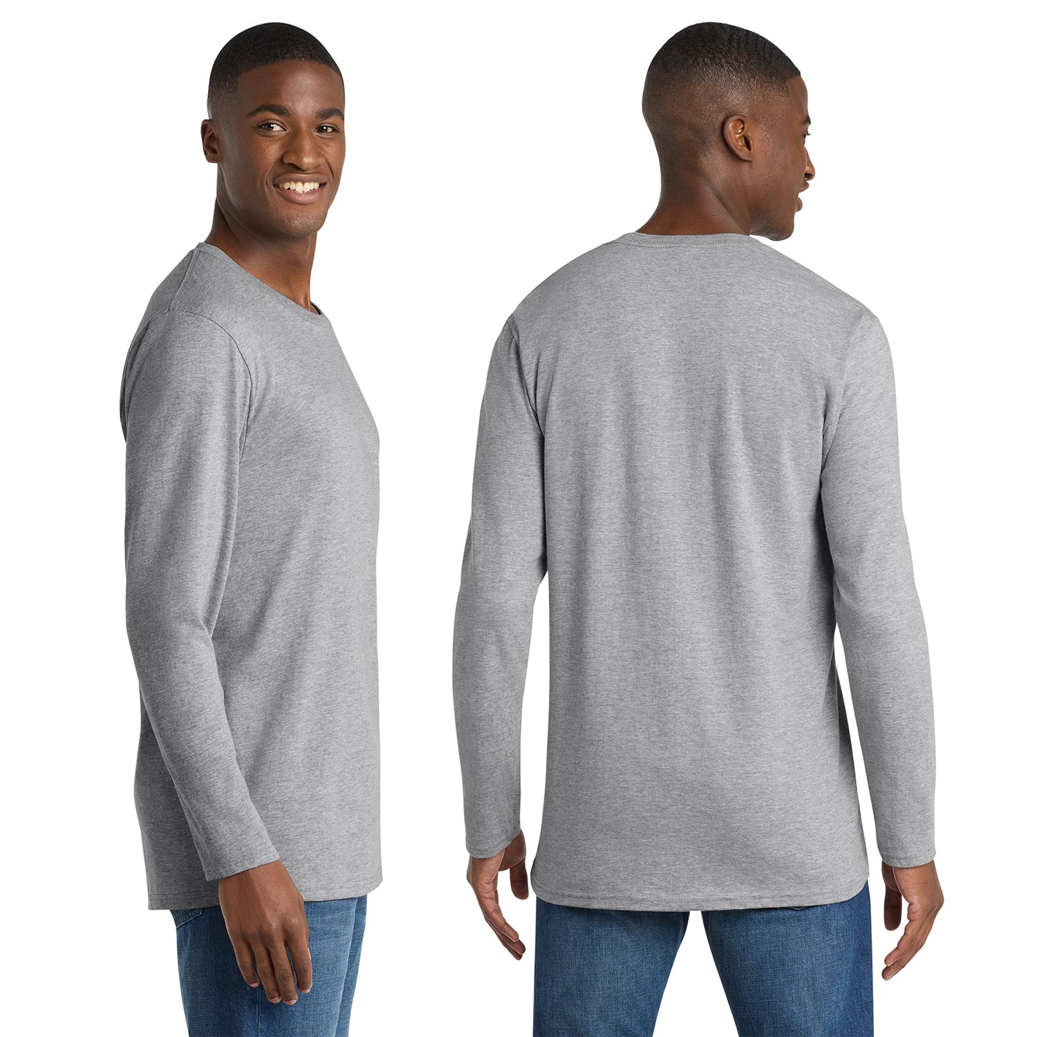 Port & Co Decorated Long Sleeve Bouncer Tee