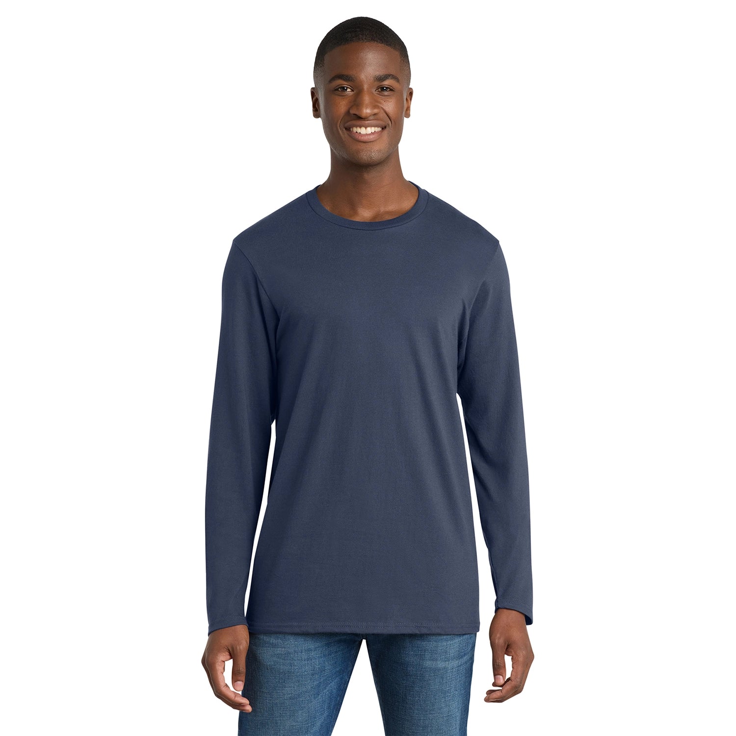Port & Co Decorated Long Sleeve Bouncer Tee