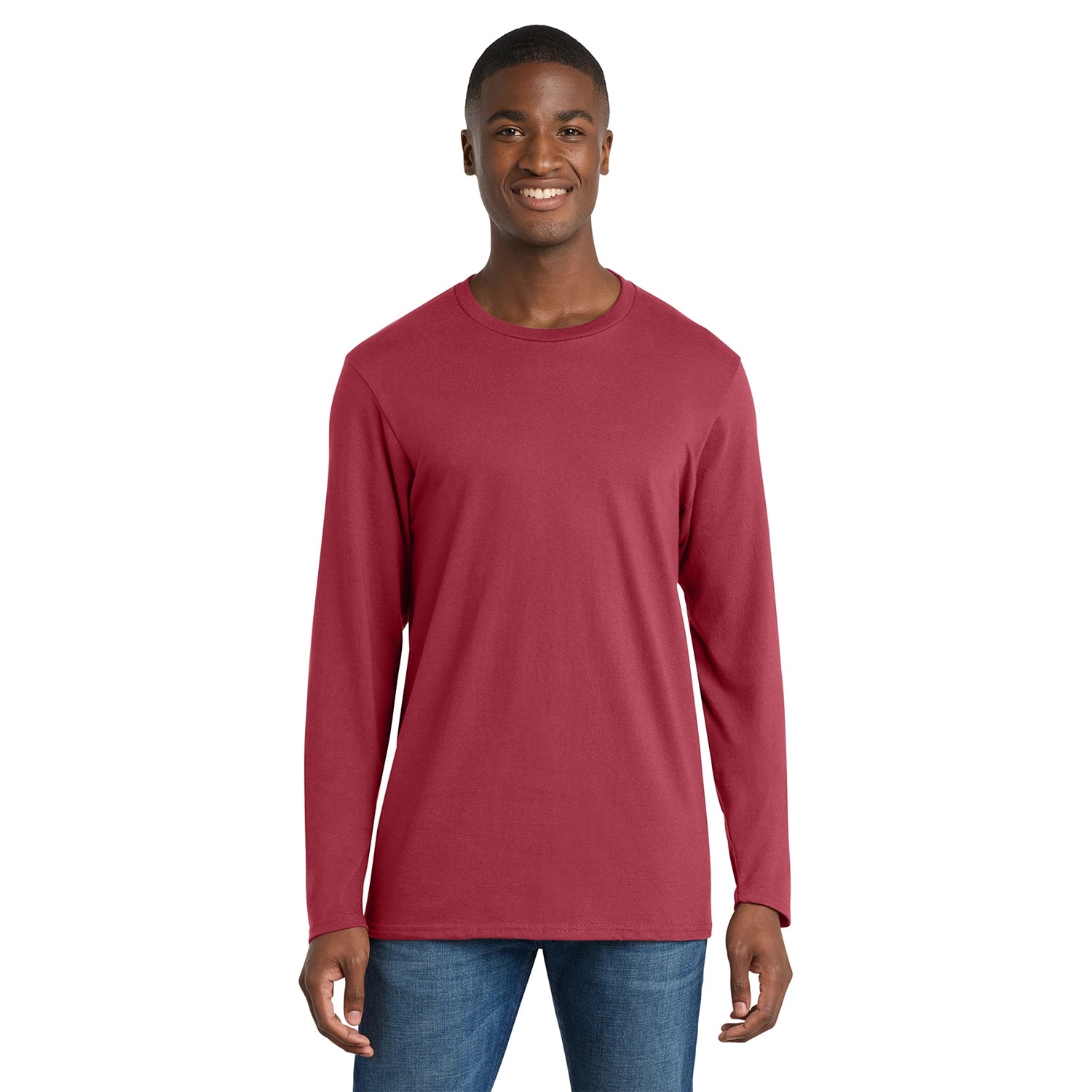 Port & Co Decorated Long Sleeve Bouncer Tee