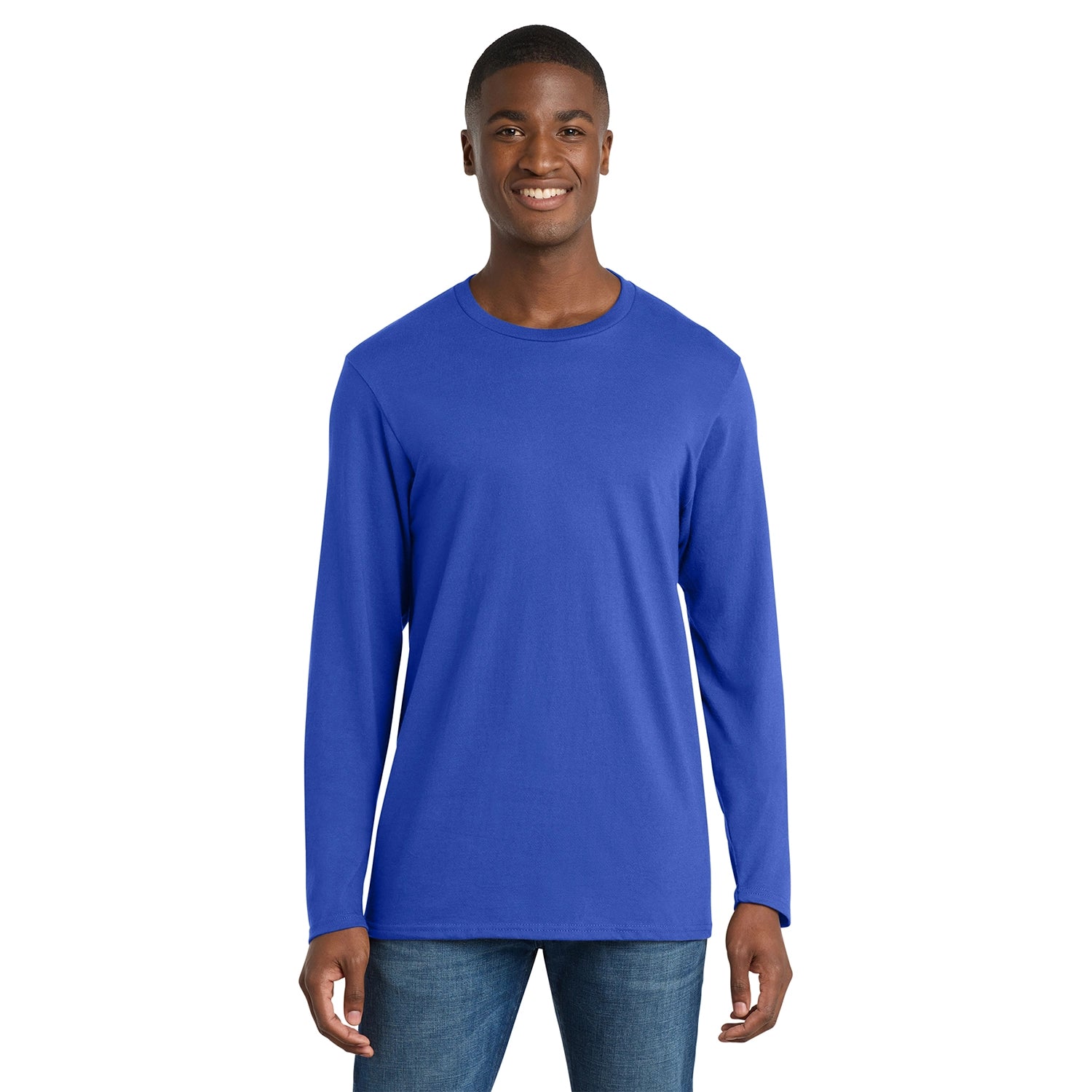 Port & Co Decorated Long Sleeve Bouncer Tee