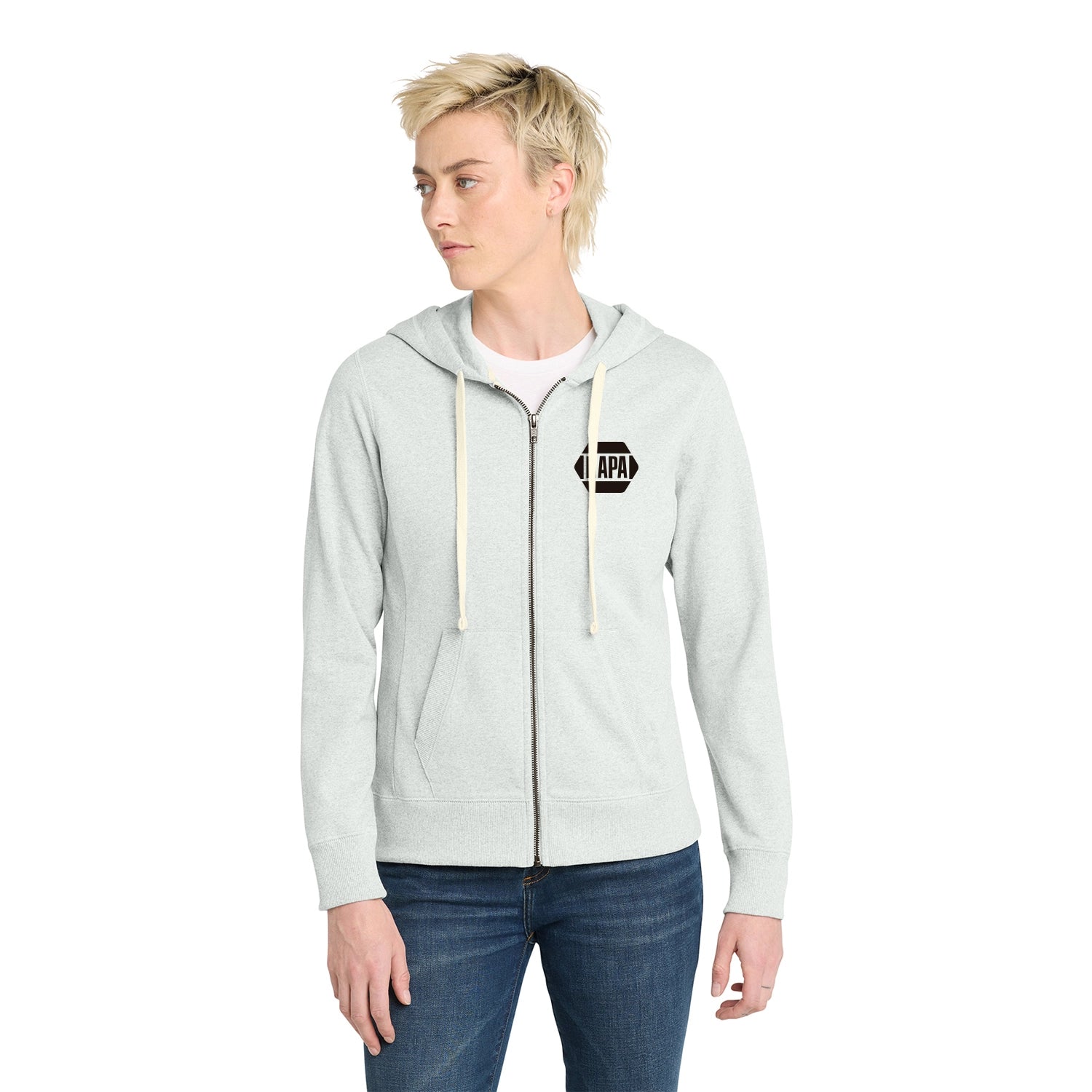 District Decorated Women's ReFleece FullZip Hoodie