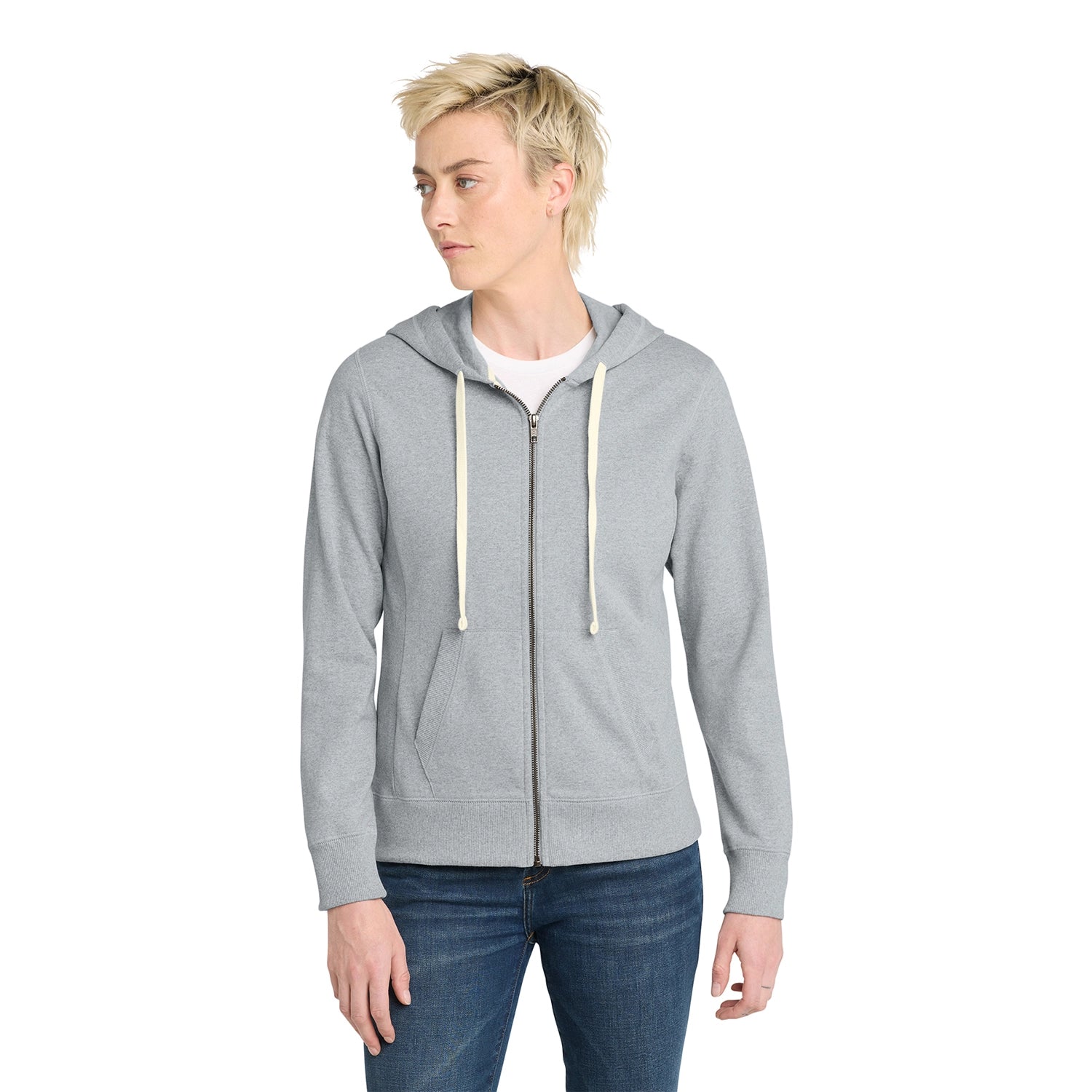 District Decorated Women's ReFleece FullZip Hoodie