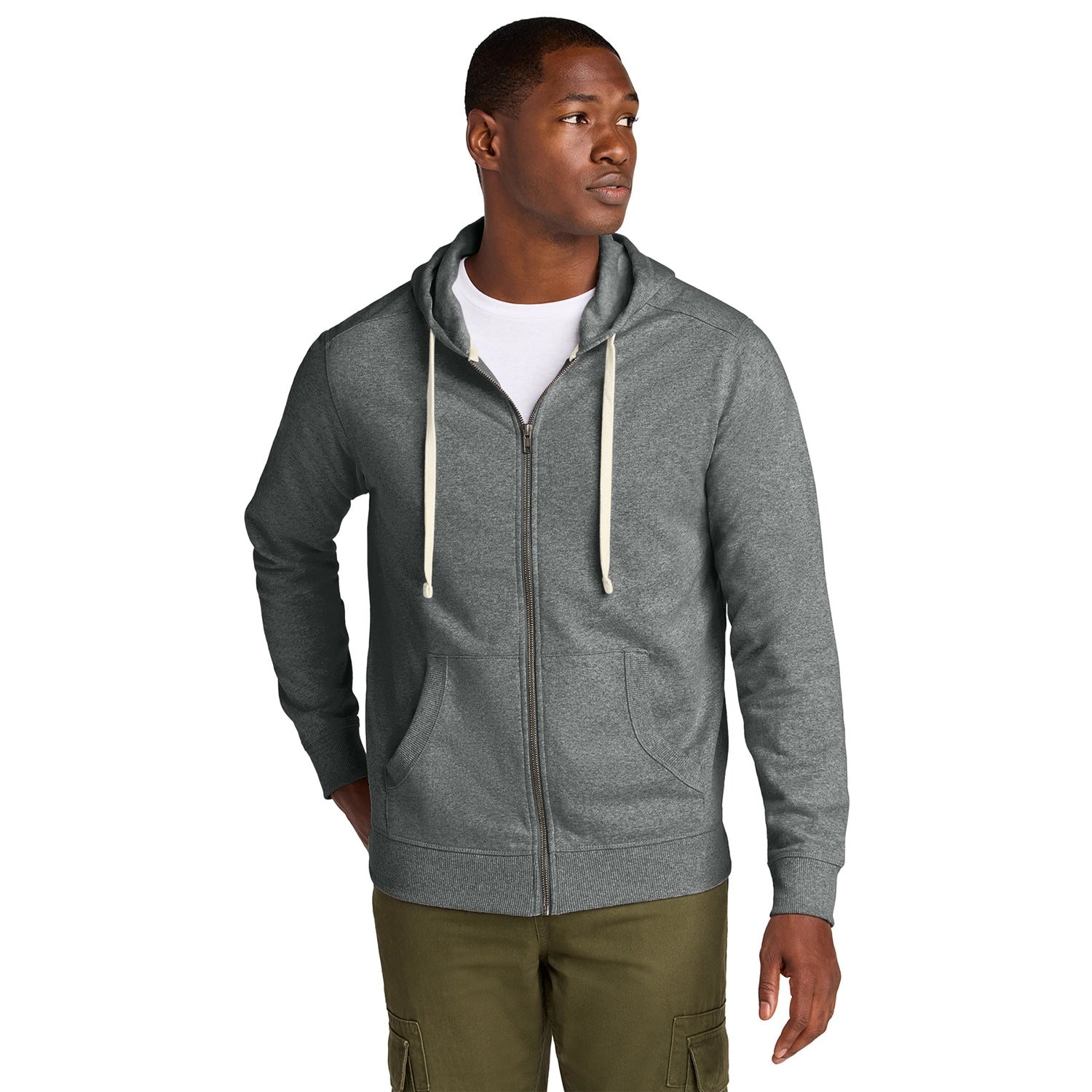 District Decorated ReFleece FullZip Hoodie