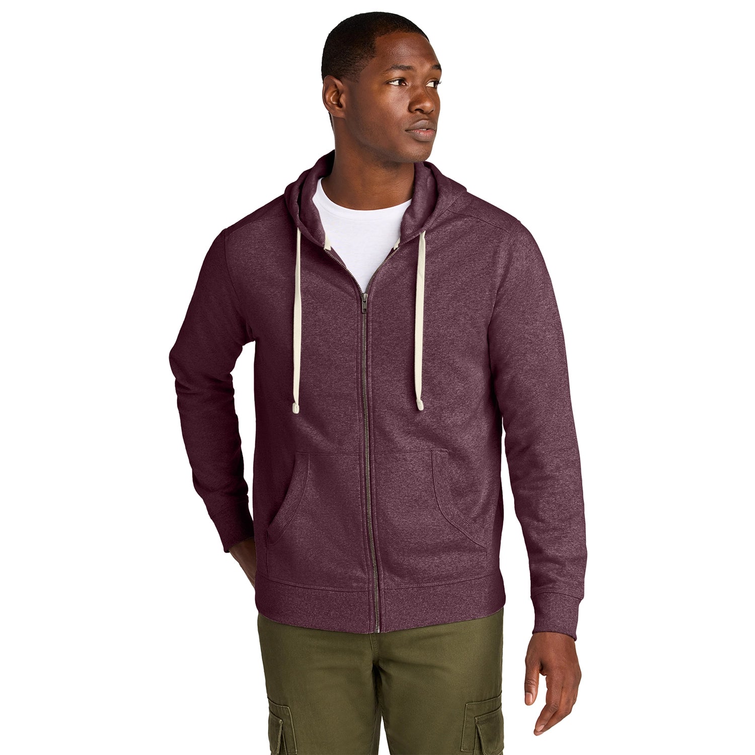 District Decorated ReFleece FullZip Hoodie