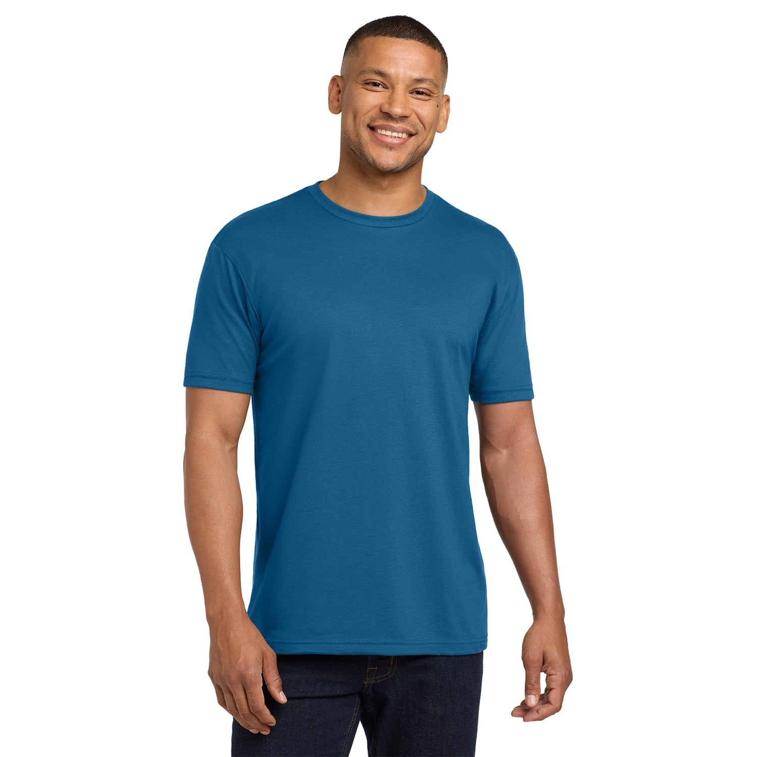 Next Level Apparel Decorated Adult CVC Sueded Tee