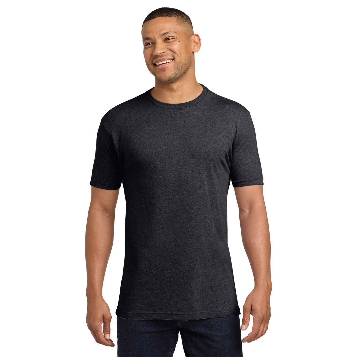 Next Level Apparel Decorated Adult CVC Sueded Tee