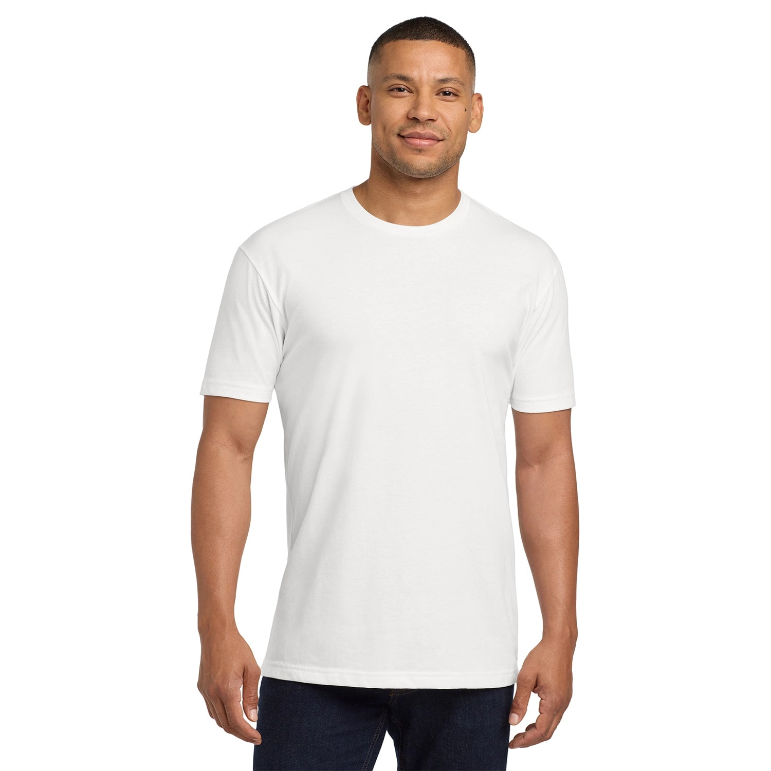 Next Level Apparel Decorated Adult CVC Sueded Tee