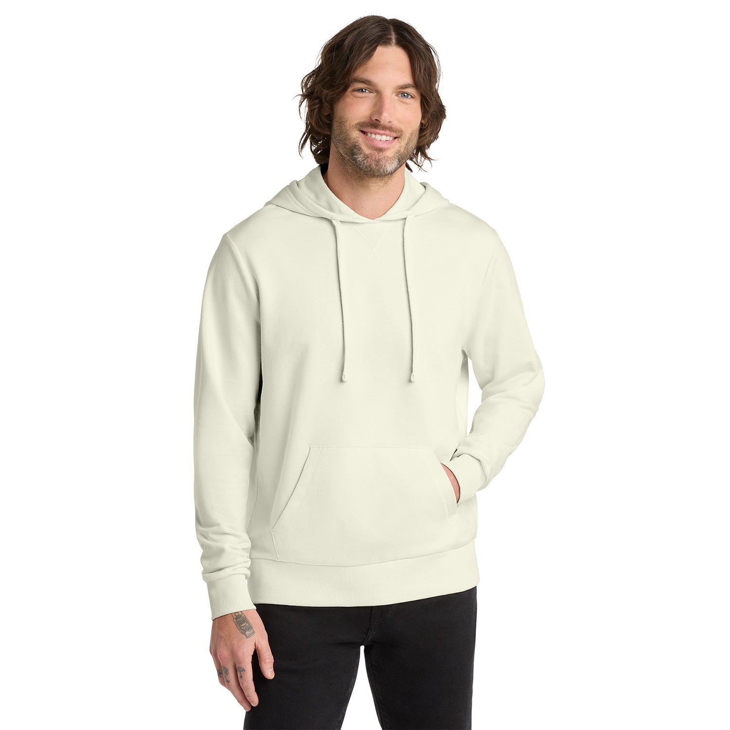 Allmade Decorated Unisex Organic French Terry Pullover Hoodie