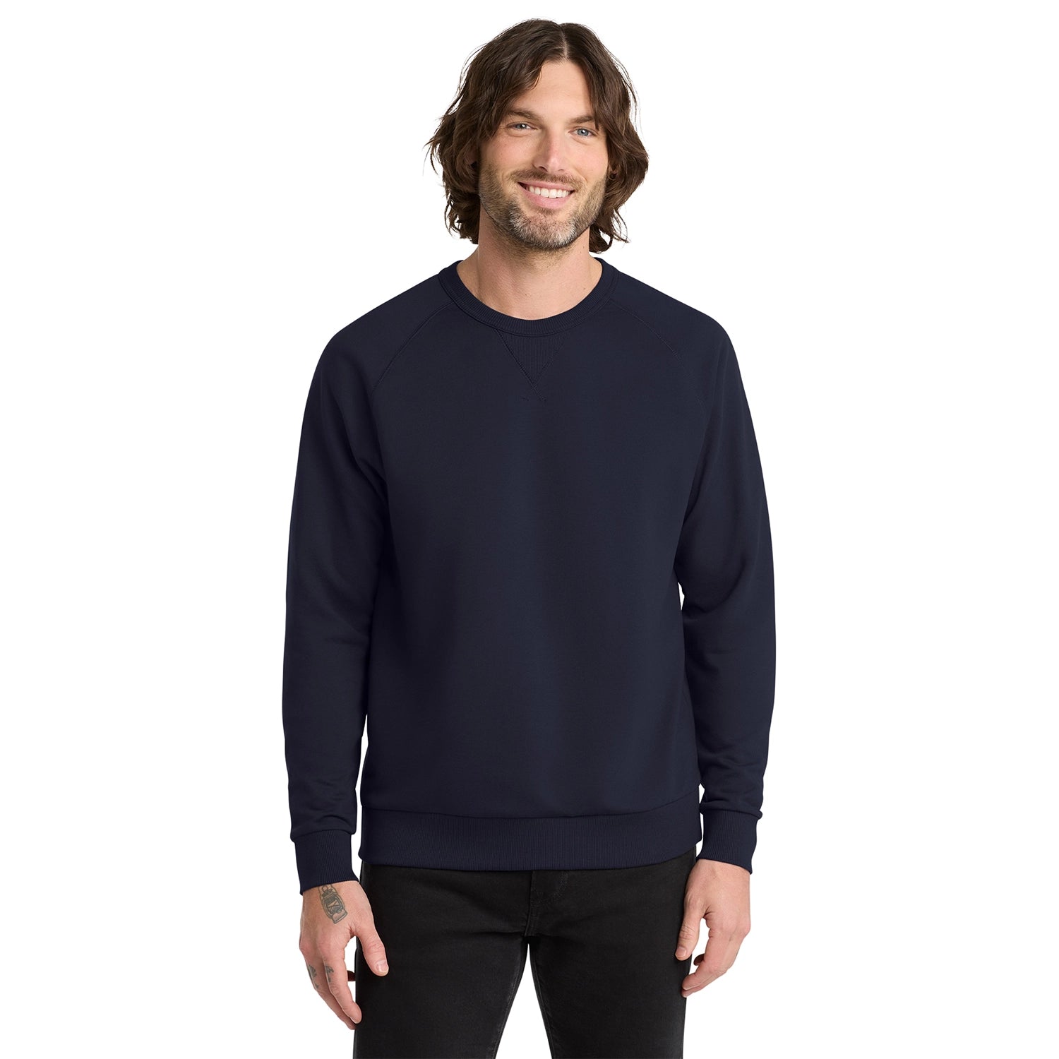 Allmade Decorated Unisex Organic French Terry Crewneck Sweatshirt