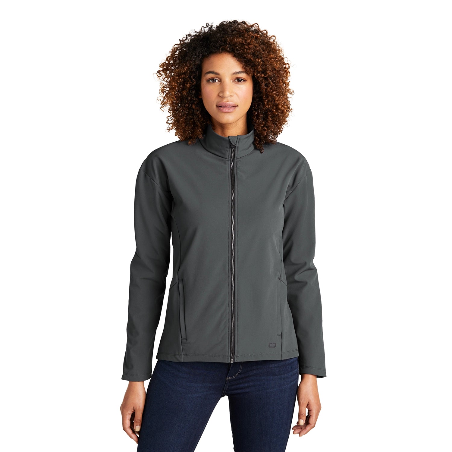 OGIO Women's Commuter Embroidered FullZip Soft Shell
