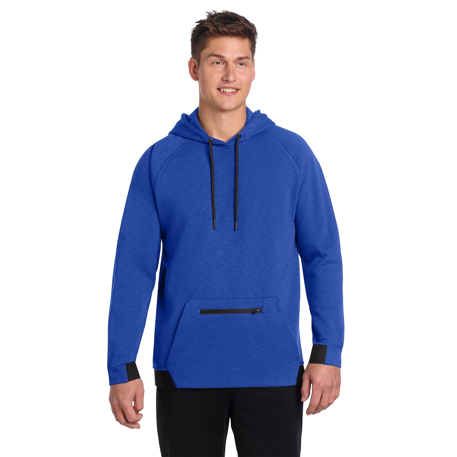 SportTek Decorated PosiCharge Strive Hooded Pullover