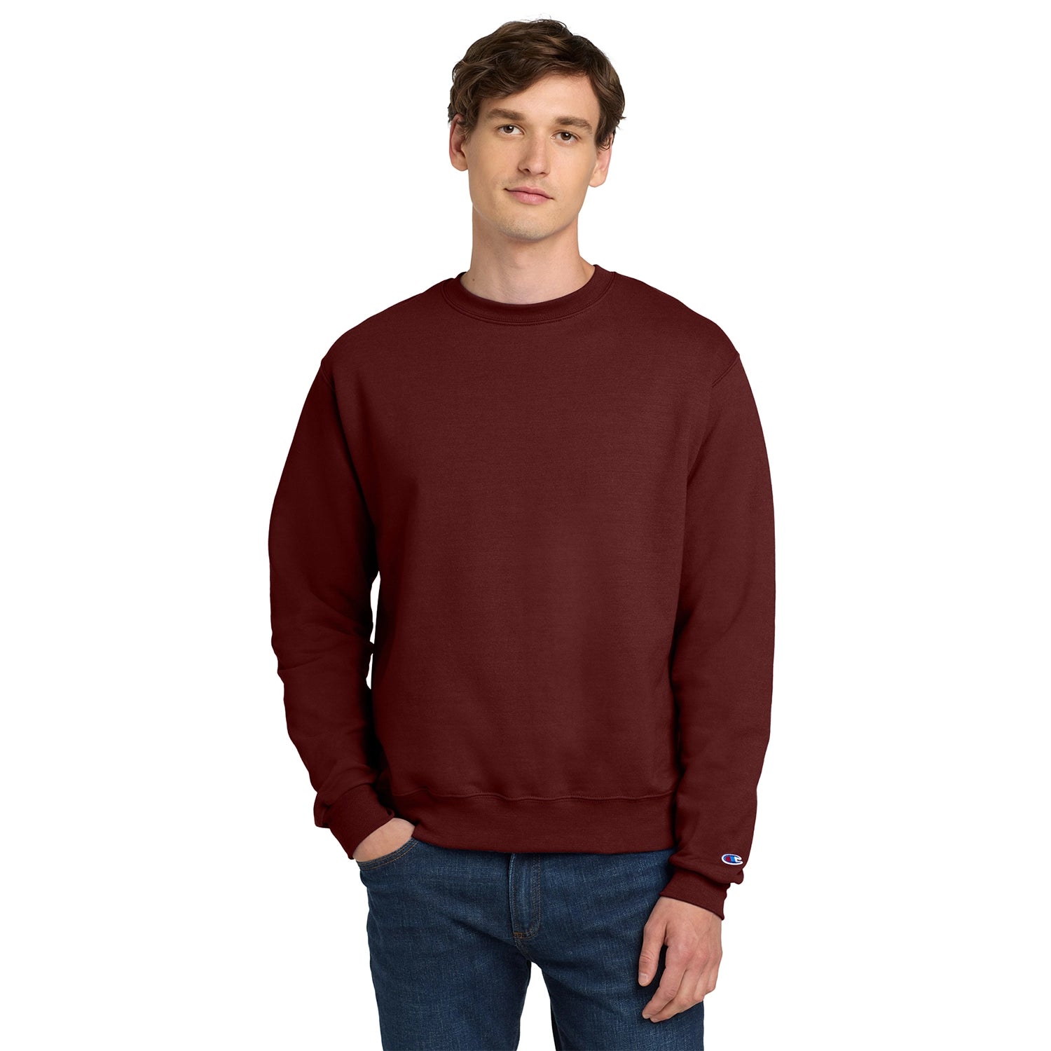 Champion Decorated Powerblend Crewneck Sweatshirt