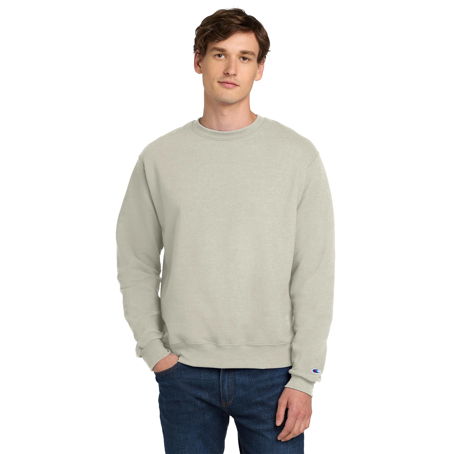 Champion Decorated Powerblend Crewneck Sweatshirt