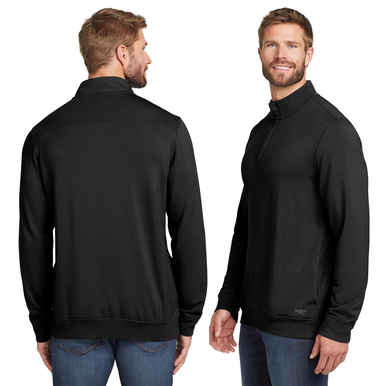 TravisMathew Newport Embroidered 1/4Zip Fleece