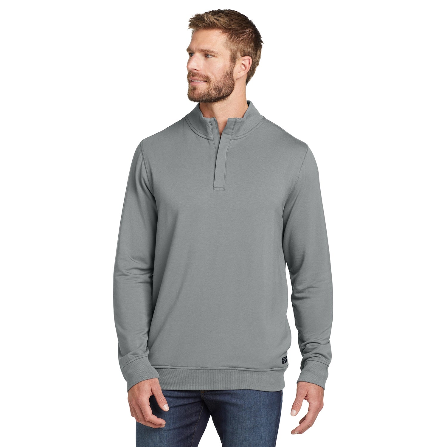 TravisMathew Newport Embroidered 1/4Zip Fleece