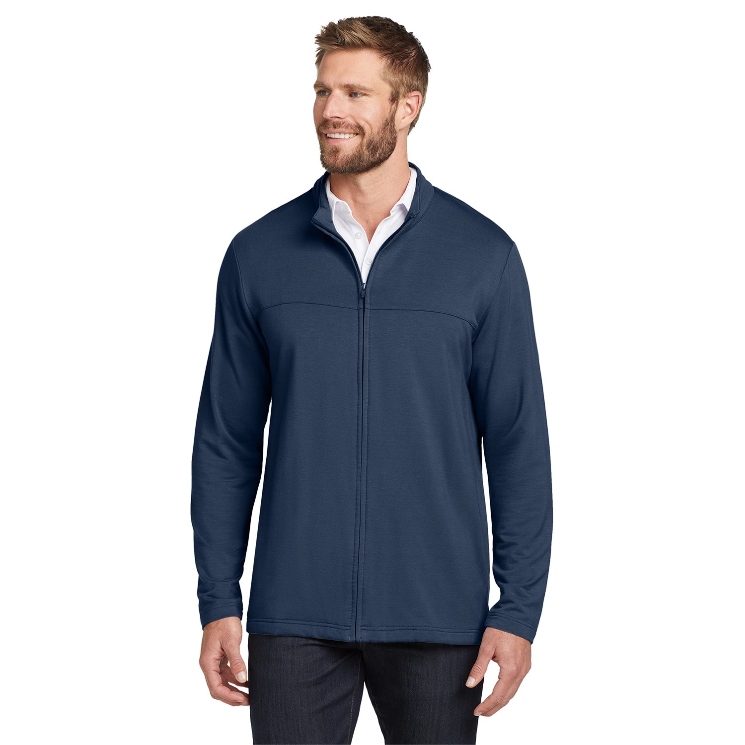 TravisMathew Newport Embroidered FullZip Fleece