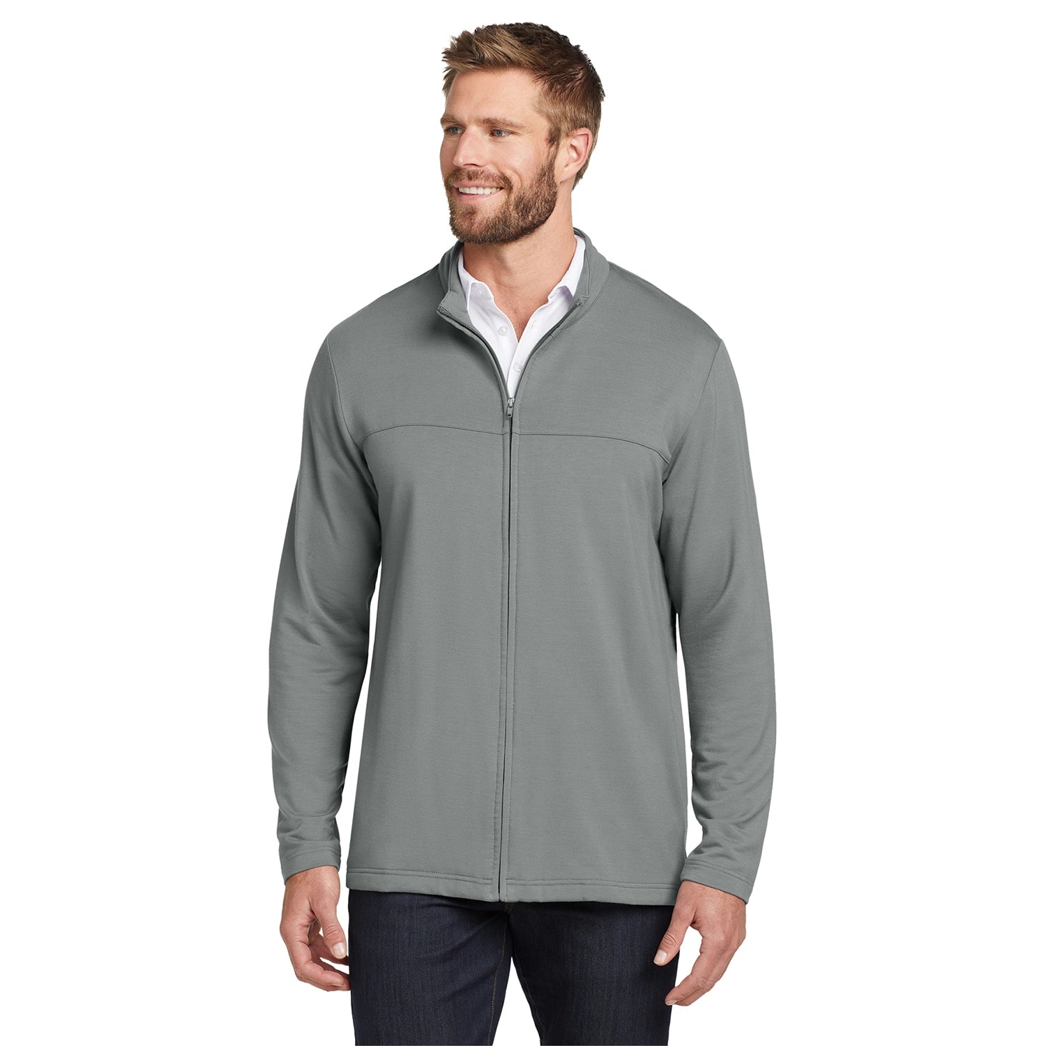 TravisMathew Newport Embroidered FullZip Fleece