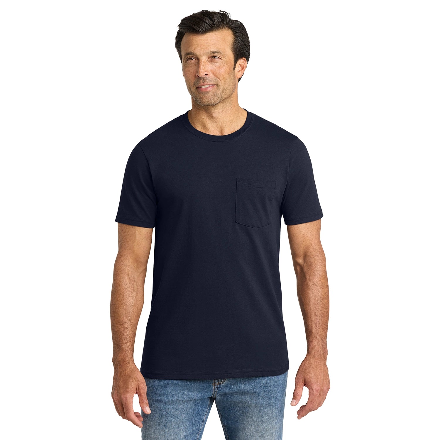 Volunteer Knitwear Decorated AllAmerican Pocket Tee