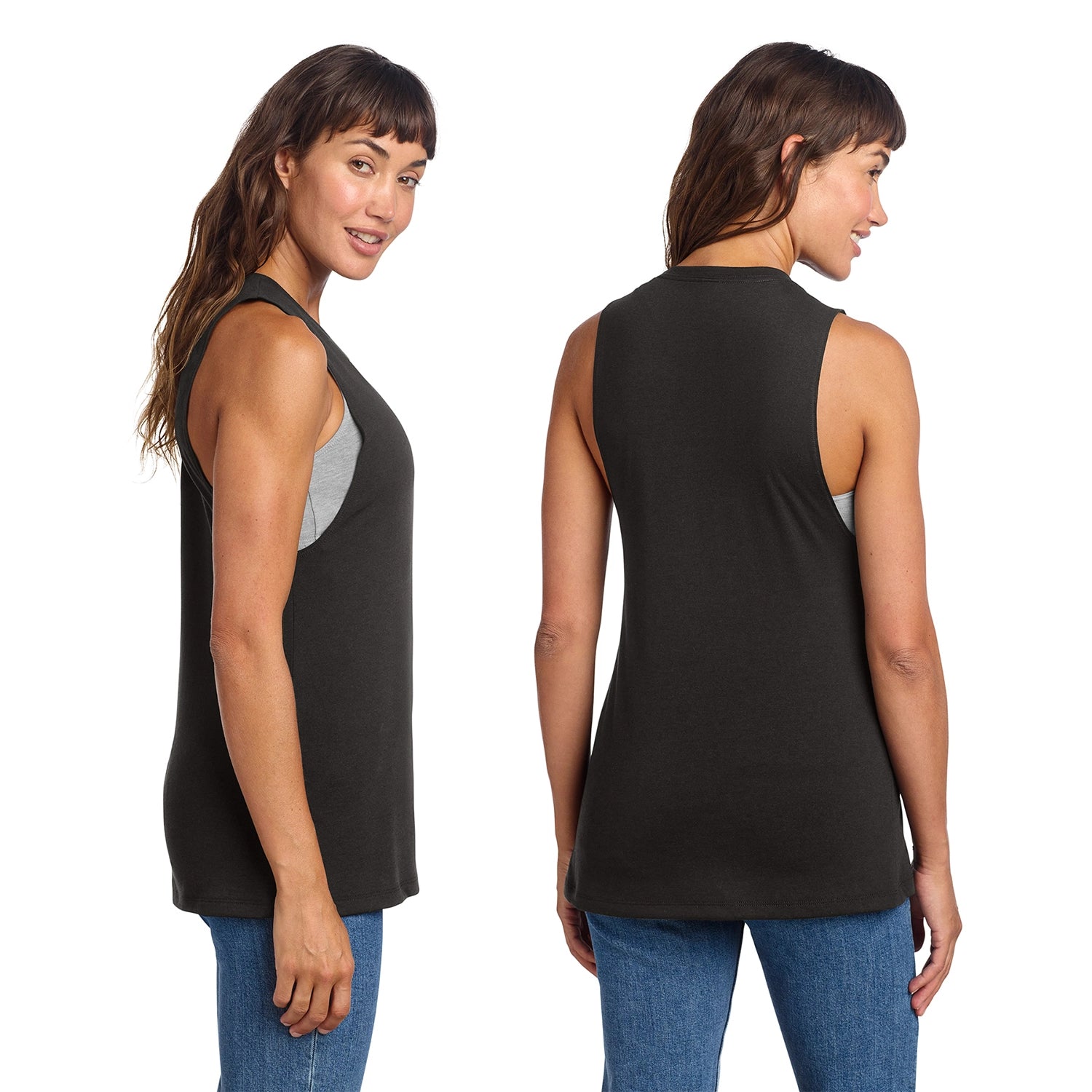 District Decorated Women’s Perfect Tri Muscle Tank