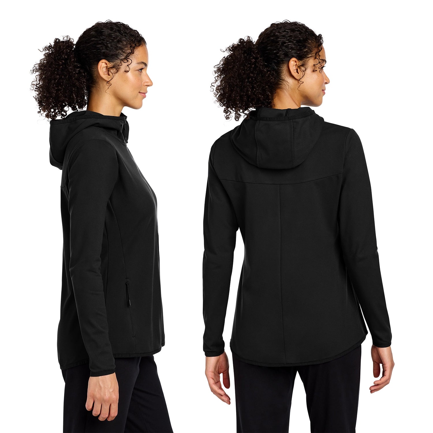 SportTek Decorated Women's Circuit Hooded FullZip