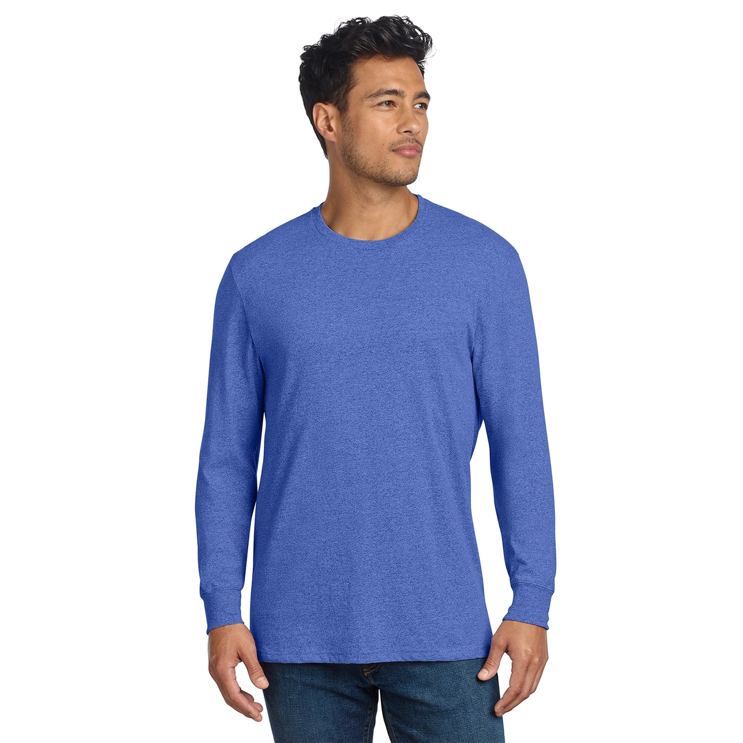 Allmade Decorated Unisex Long Sleeve Recycled Blend Tee