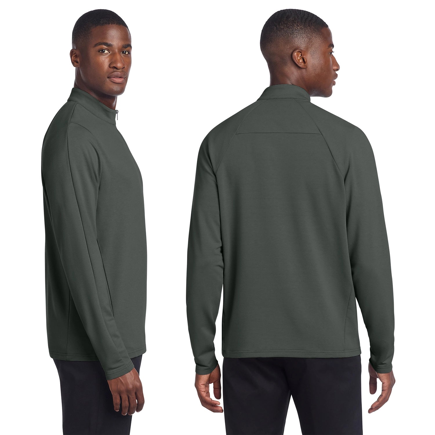 Mercer+Mettle Stretch Embroidered 1/4Zip Pullover
