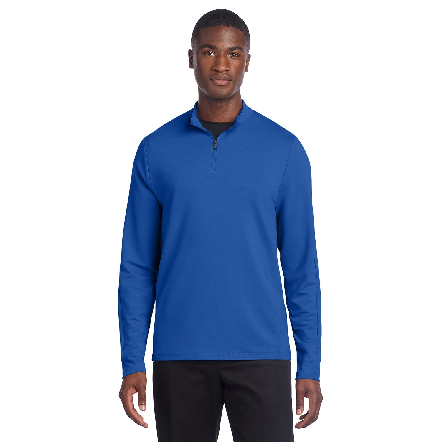 Mercer+Mettle Stretch Embroidered 1/4Zip Pullover