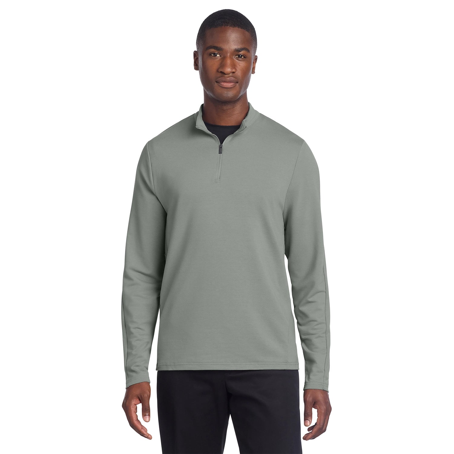 Mercer+Mettle Stretch Embroidered 1/4Zip Pullover