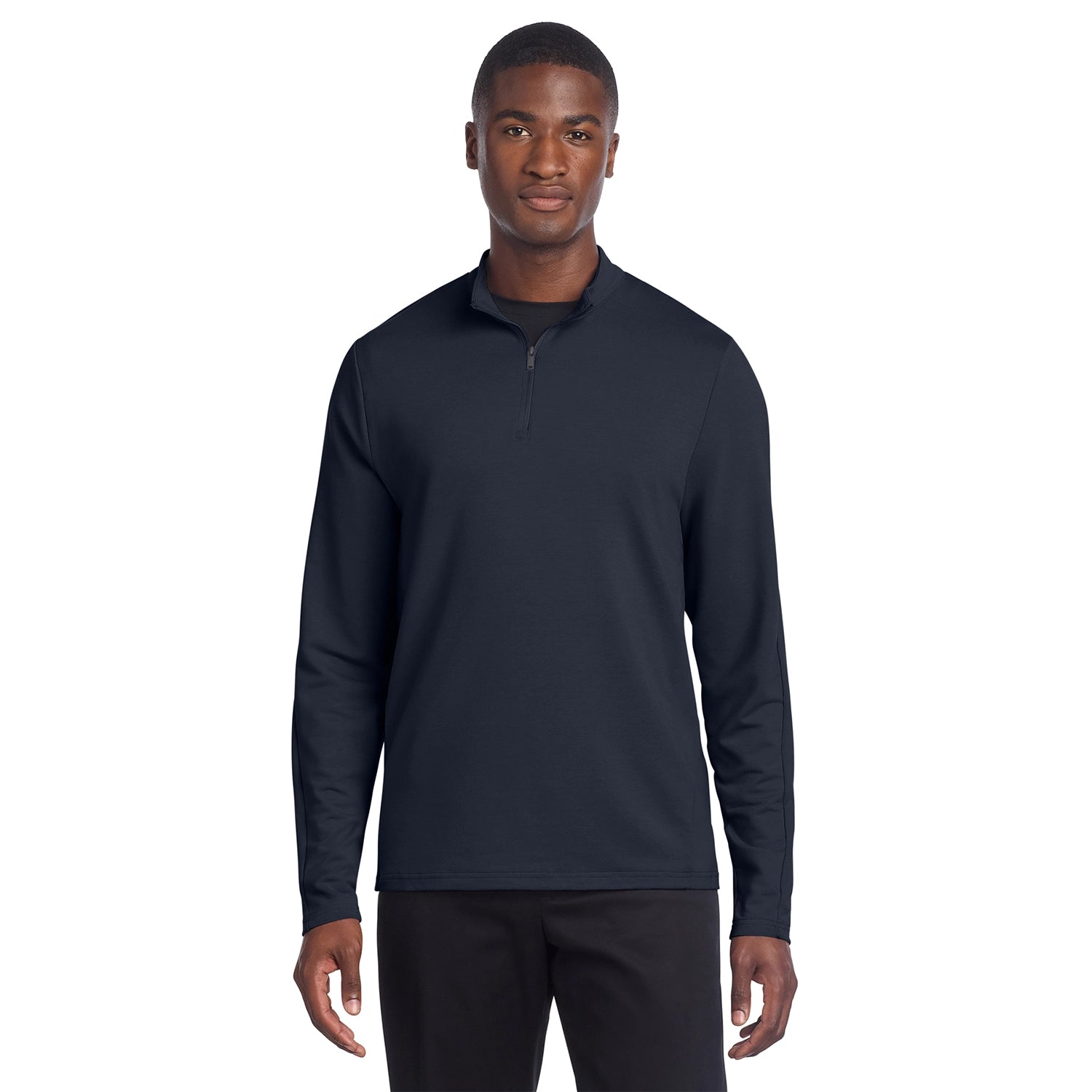Mercer+Mettle Stretch Embroidered 1/4Zip Pullover