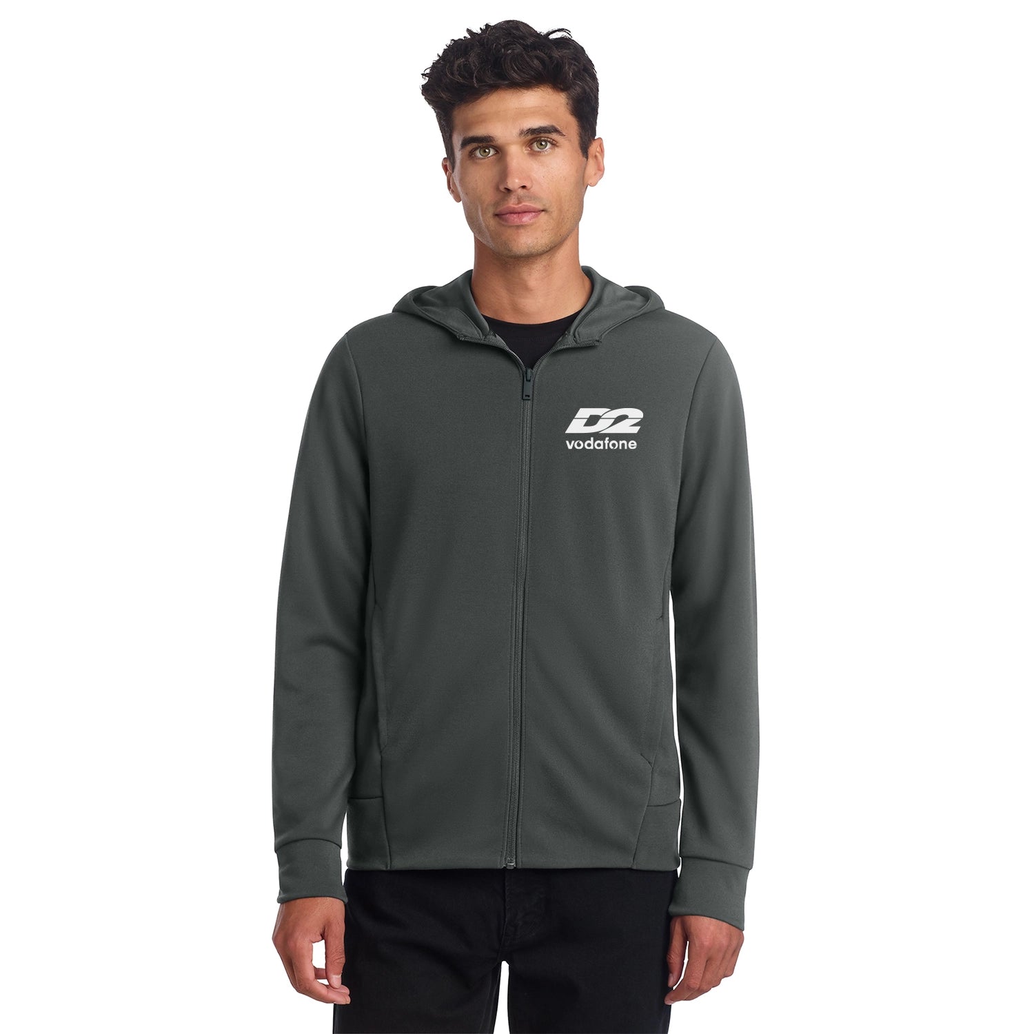 Mercer+Mettle DoubleKnit Embroidered FullZip Hoodie