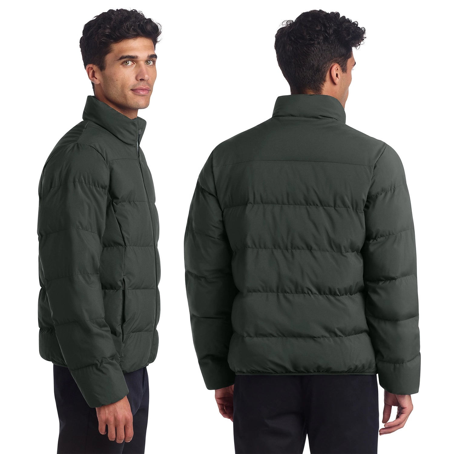 Mercer+Mettle Embroidered Puffy Jacket
