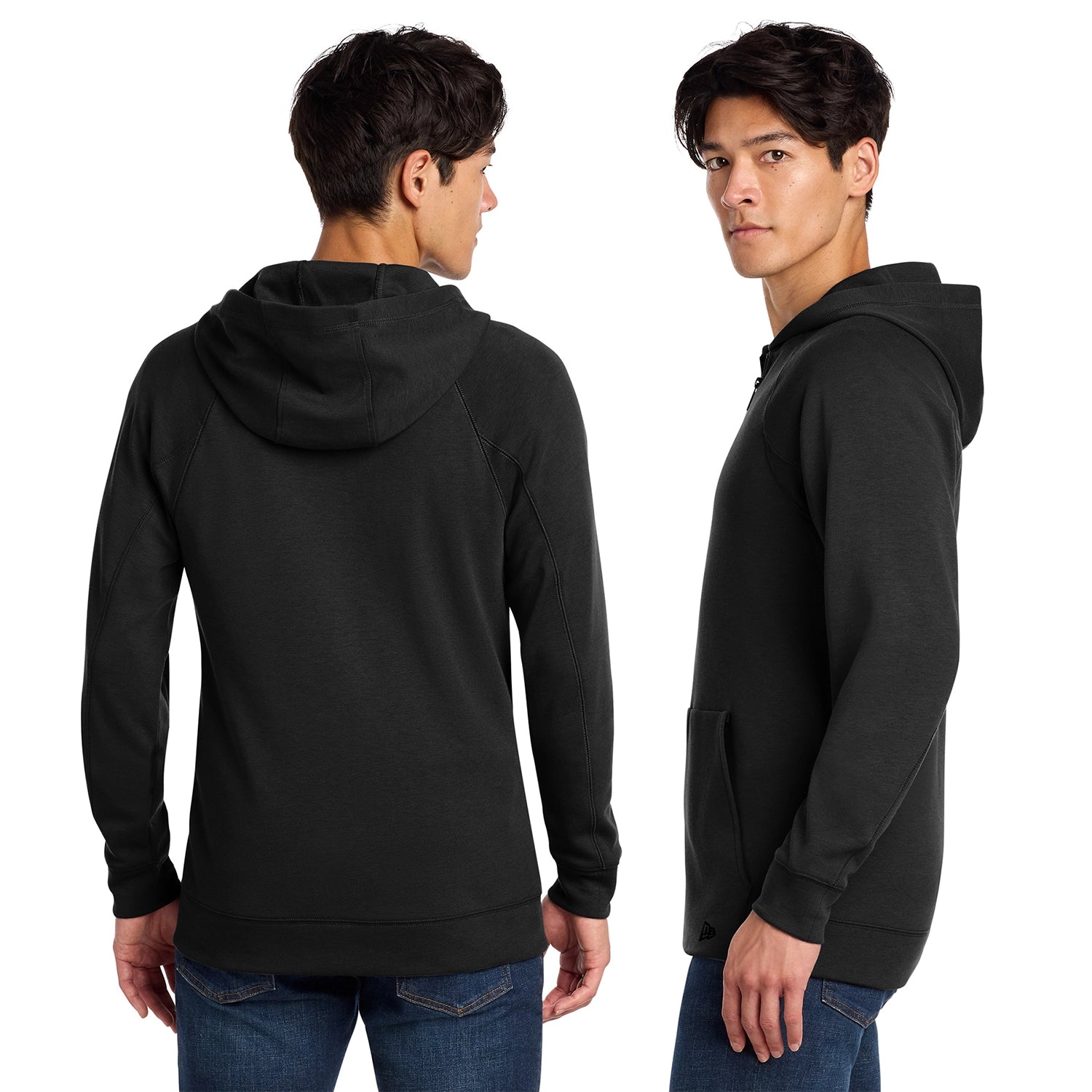 New Era STS Embroidered 1/4Zip Hoodie