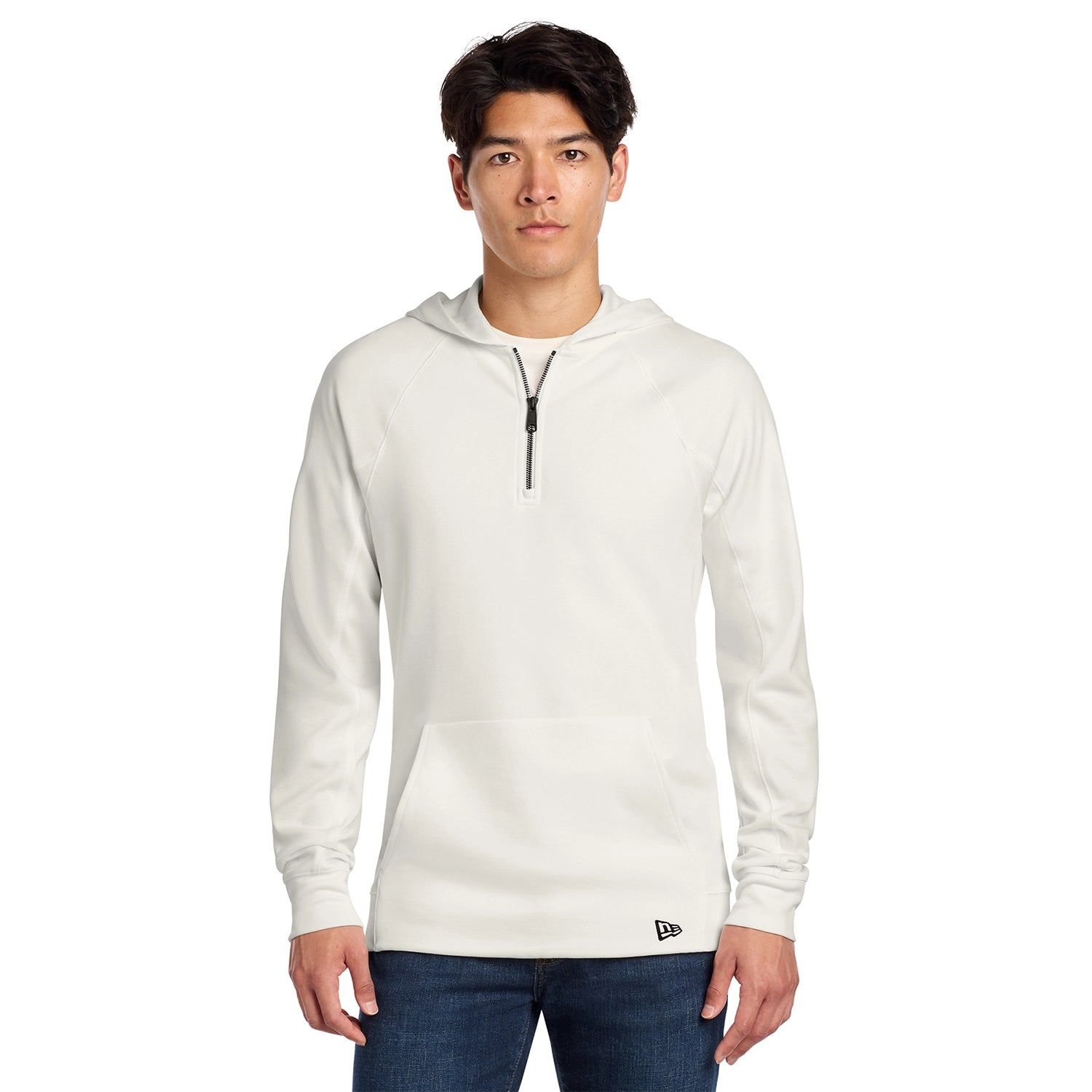 New Era STS Embroidered 1/4Zip Hoodie