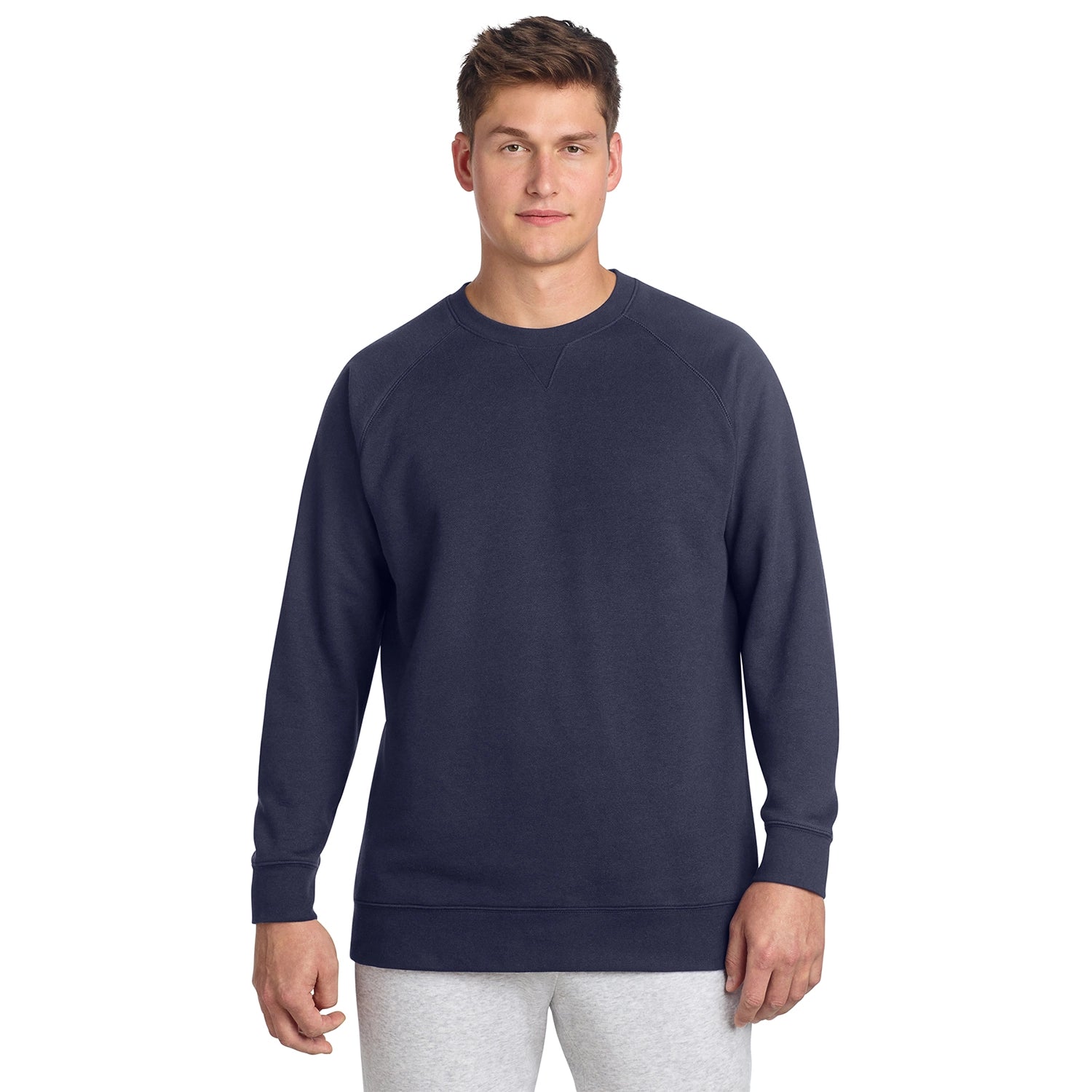 SportTek Decorated Drive Fleece Crewneck