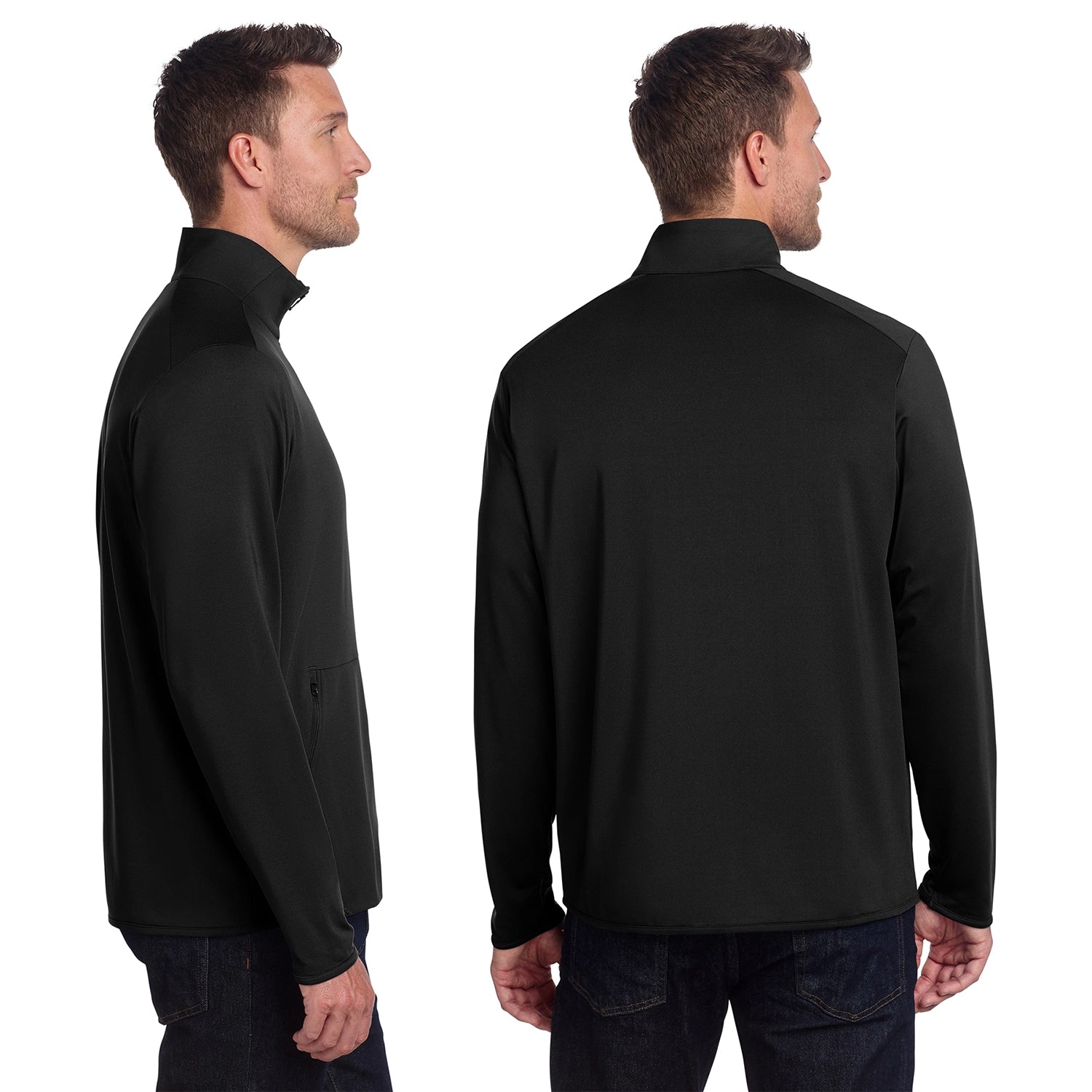 Port Authority Accord Stretch Embroidered Fleece FullZip