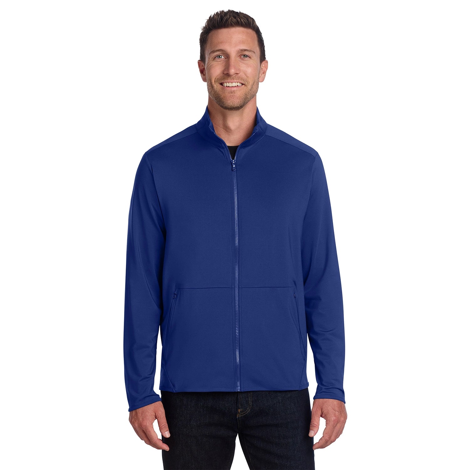 Port Authority Accord Stretch Embroidered Fleece FullZip