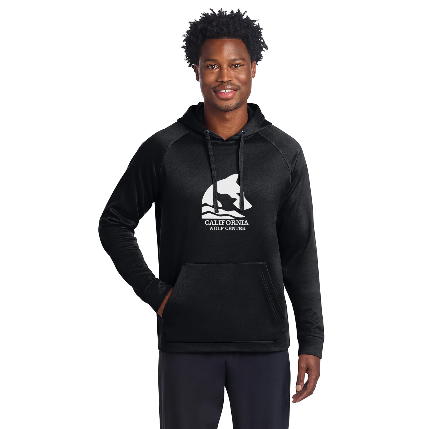 SportTek Decorated ReCompete Fleece Pullover Hoodie