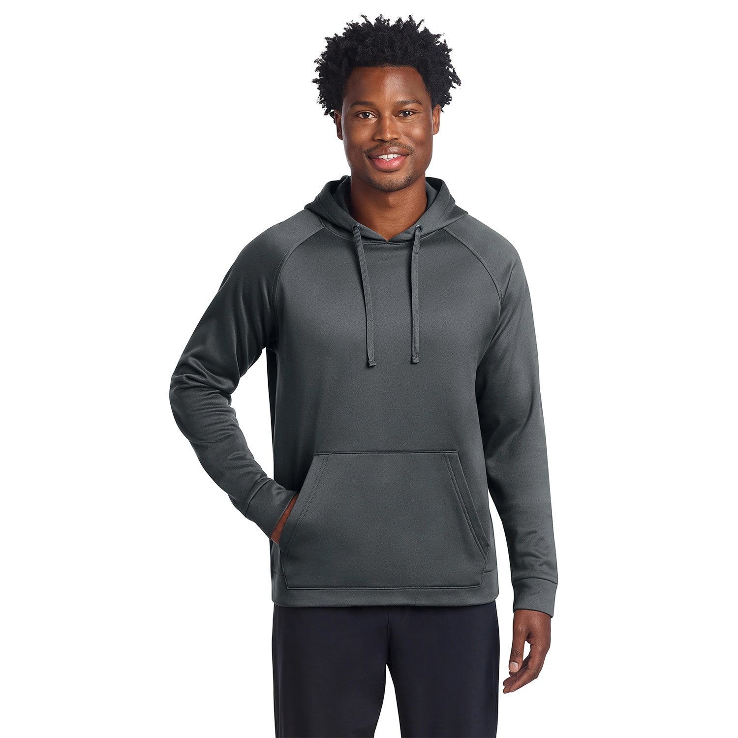 SportTek Decorated ReCompete Fleece Pullover Hoodie