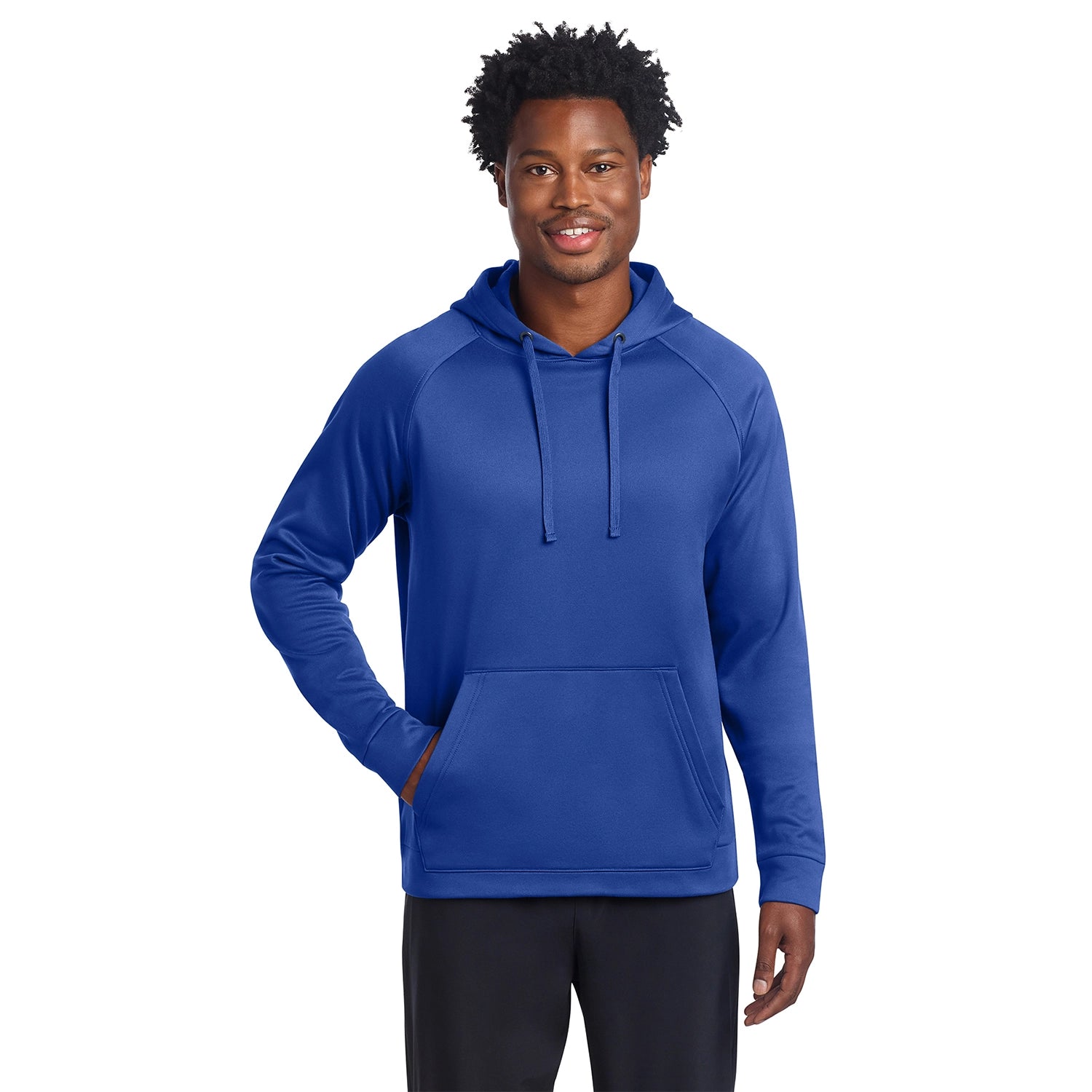 SportTek Decorated ReCompete Fleece Pullover Hoodie