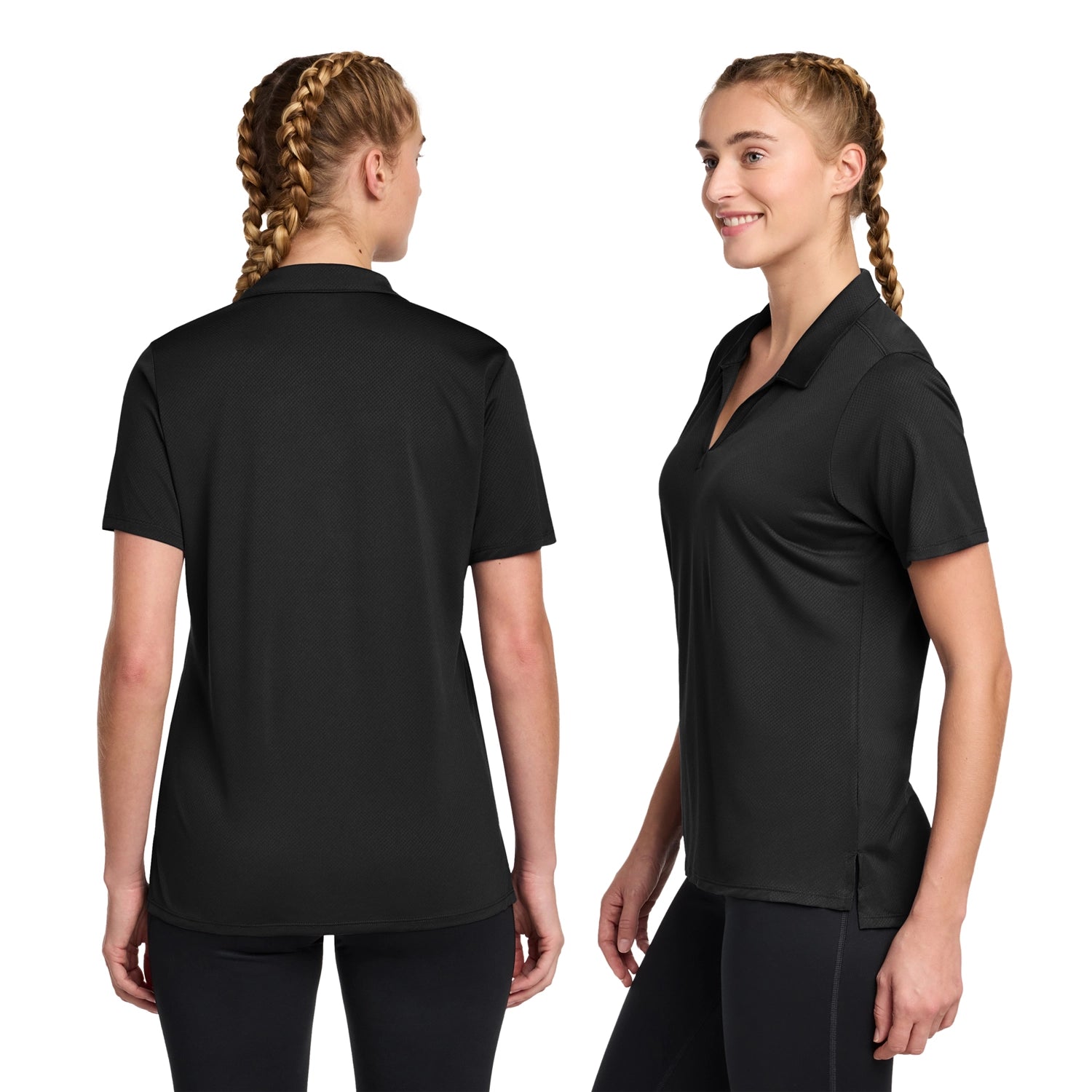 SportTek Women's Sideline Embroidered Polo