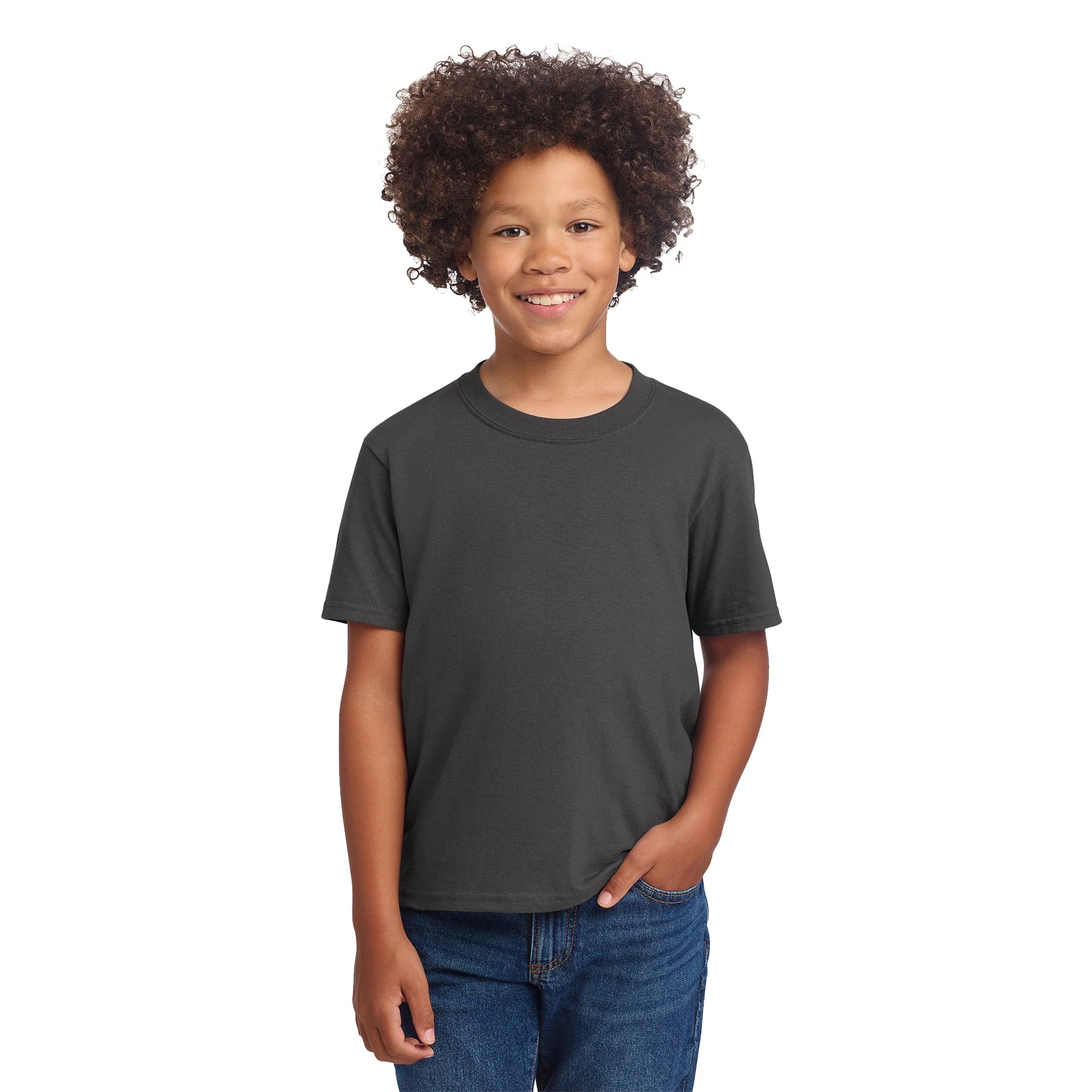 Port & Co Decorated Youth Core Cotton DTG Tee