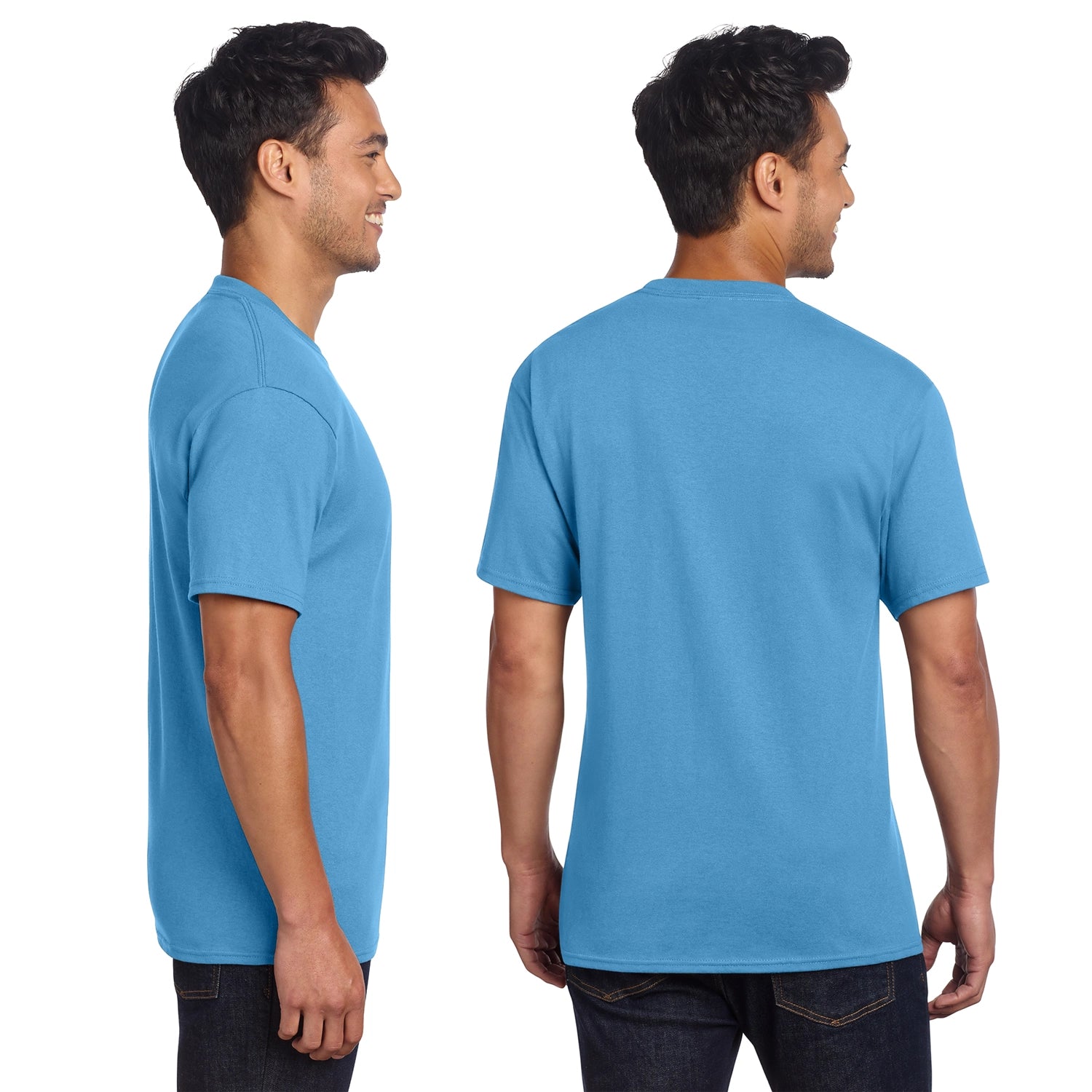 Port & Co Decorated Core Cotton DTG Tee