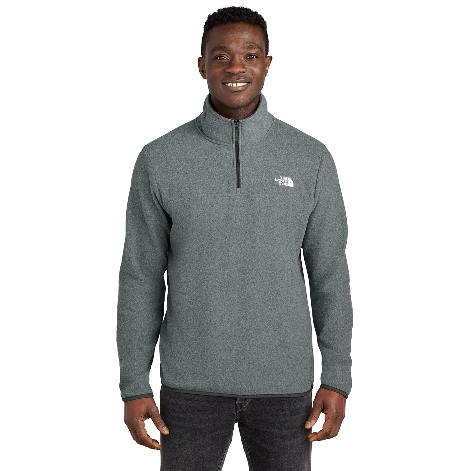 The North Face Glacier 1/4Zip Embroidered Fleece