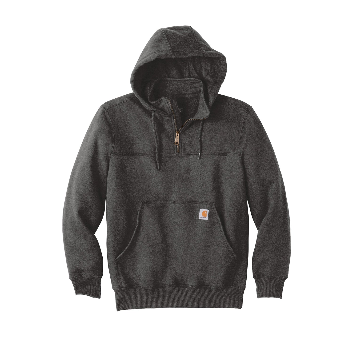 Carhartt Decorated Rain Defender Paxton Heavyweight Hooded Zip Mock Sweatshirt