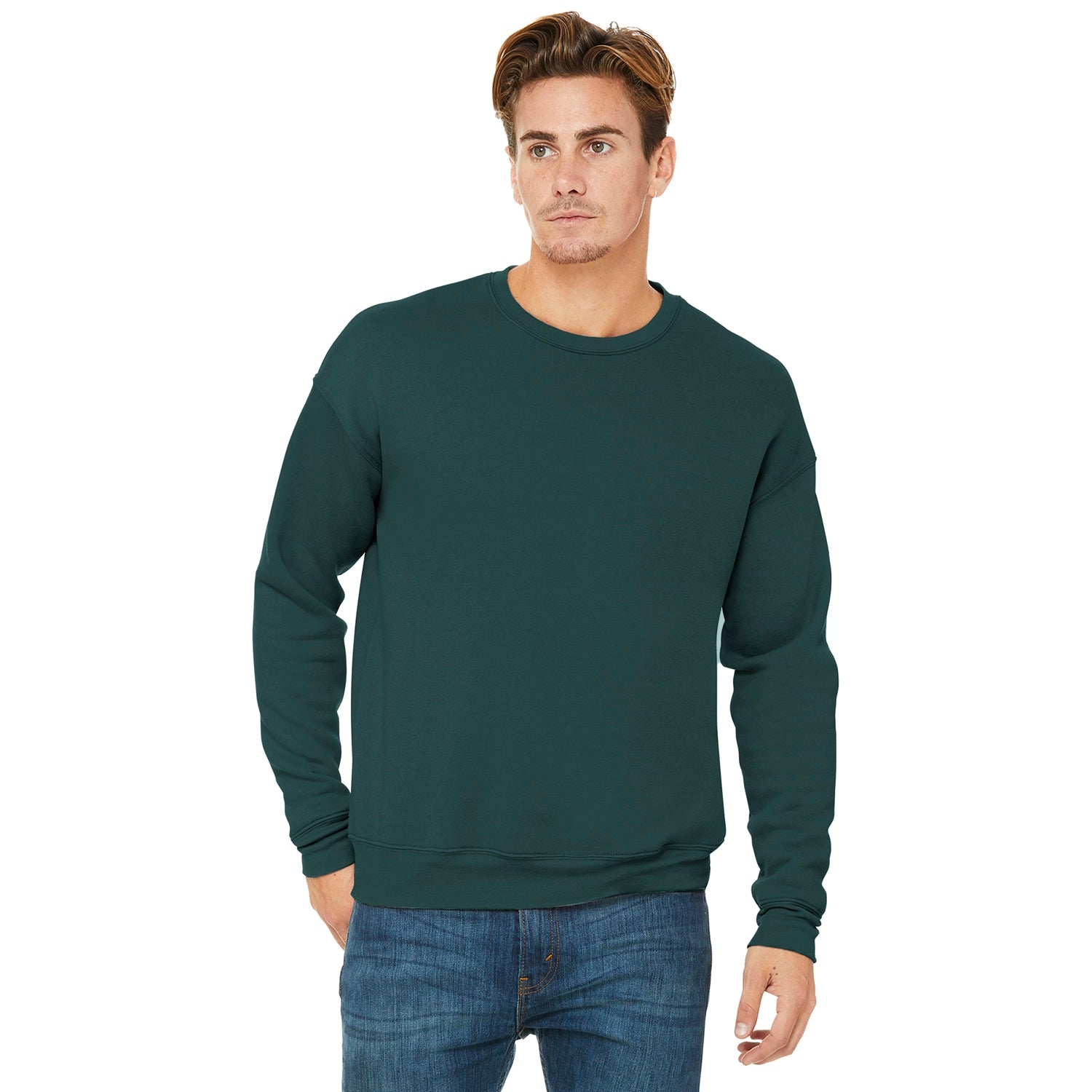 BELLA+CANVAS Decorated Unisex Sponge Fleece Drop Shoulder Sweatshirt